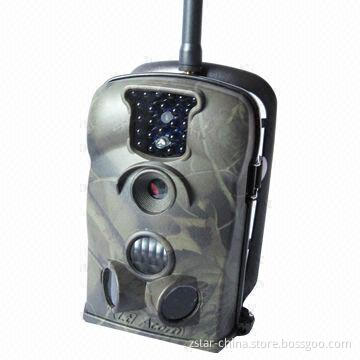 12MP MMS Digital Hunting Camera with Extended Antenna, SMS/E-mail via GSM Network, 940nm Blue IR LED